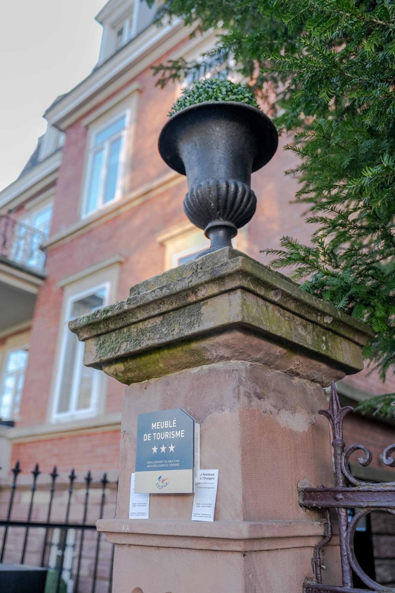 La Residence De L'Orangerie Strasbourg Bagian luar foto